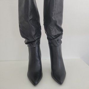 ShoeDazzle “Carole” Heeled Calf boots